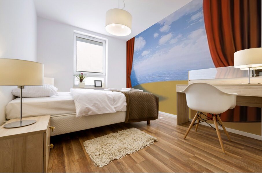 Rene Magritte Mural print