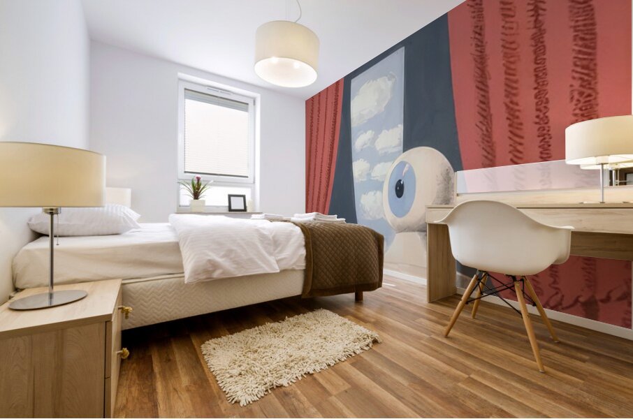 Rene Magritte Mural print