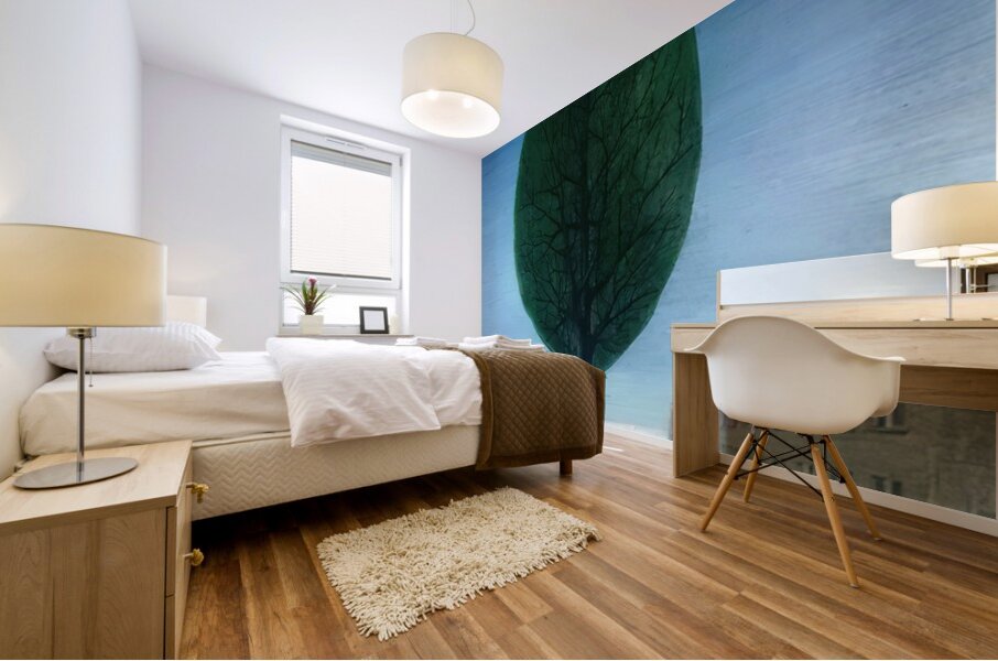 Rene Magritte Mural print