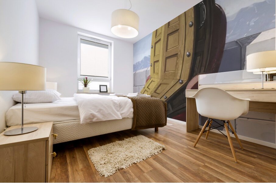 Rene Magritte Mural print