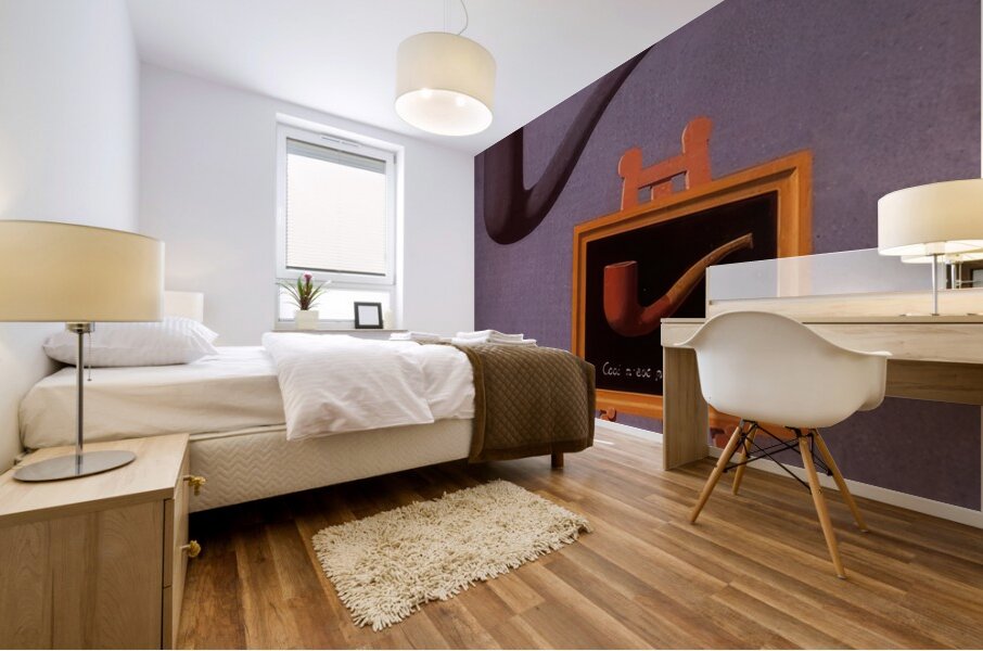 Rene Magritte Mural print