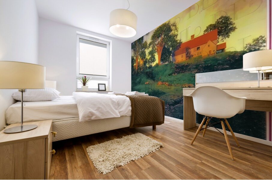 Maxfield Parrish 3 Mural print