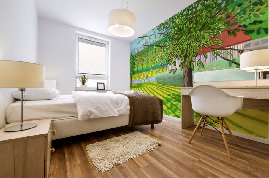 David Hockney 20 Mural print