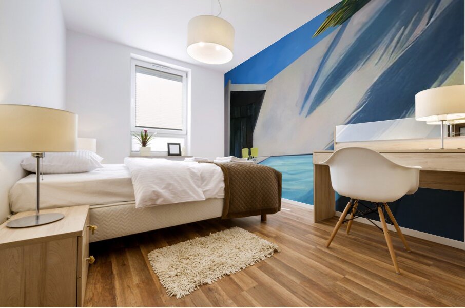 Art by David Hockney Mural print