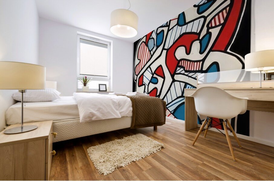 JEAN DUBUFFET 46 Mural print