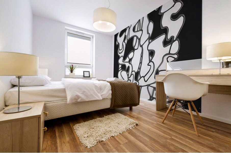 JEAN DUBUFFET 64 Mural print