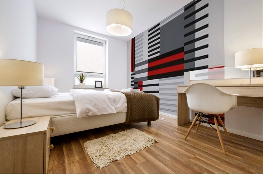 Josef Albers    5 Mural print