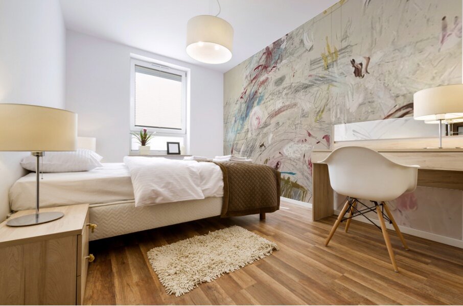 Art by Cy Twombly 37 Mural print