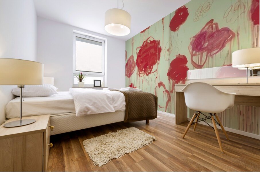 Art by Cy Twombly 37 Mural print