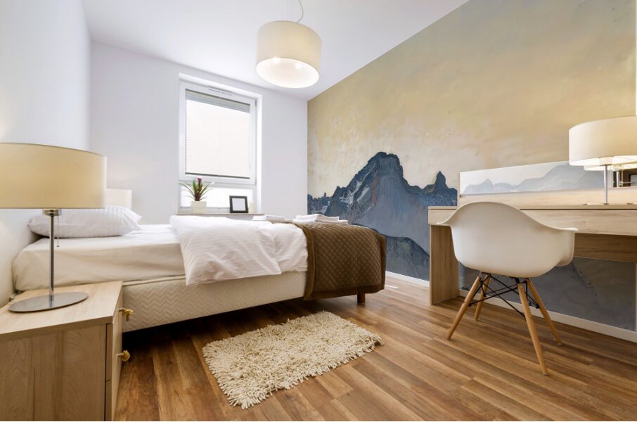 Art by Ferdinand Hodler  2 Mural print