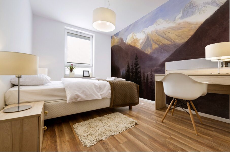 Albert Bierstadt 18 Mural print