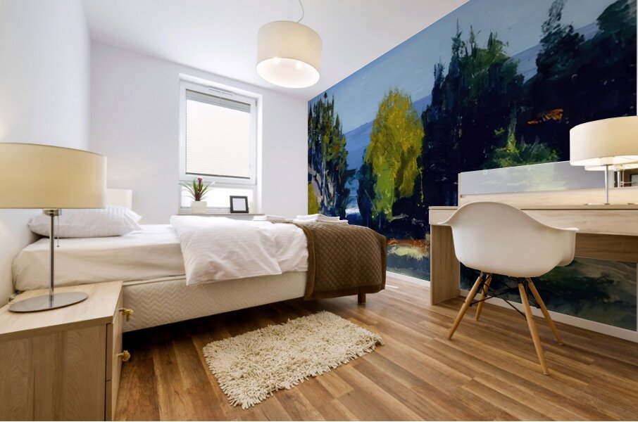 Art by George Bellows 45 Mural print