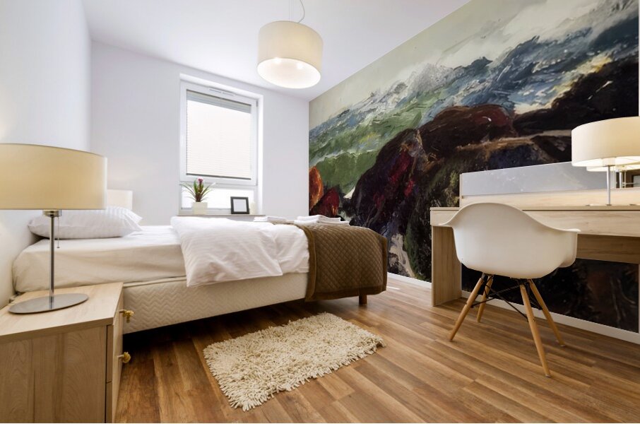 Art by George Bellows 48 Mural print