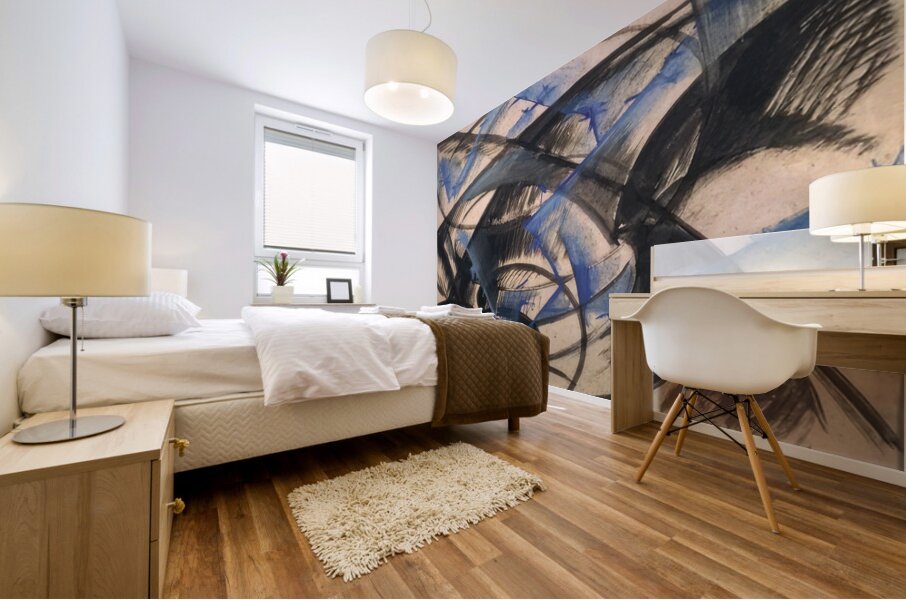 Artwork by Giacomo Balla  1 Mural print