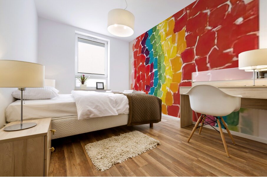 Alma Thomas 4 Mural print