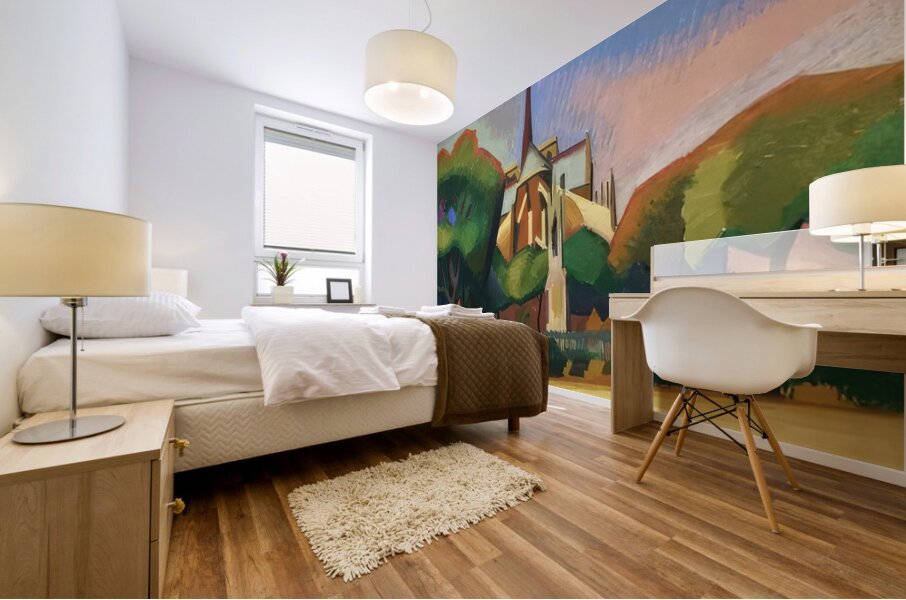 Auguste Herbin 9 Mural print