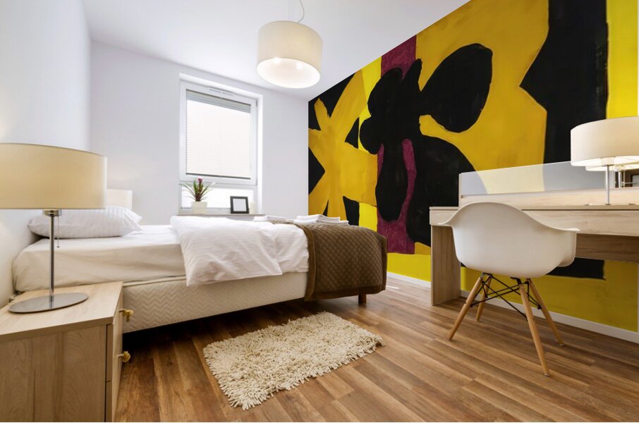 Robert Motherwell 45 Mural print