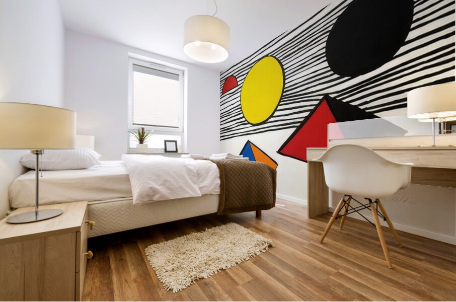Alexander Calder 10 Mural print