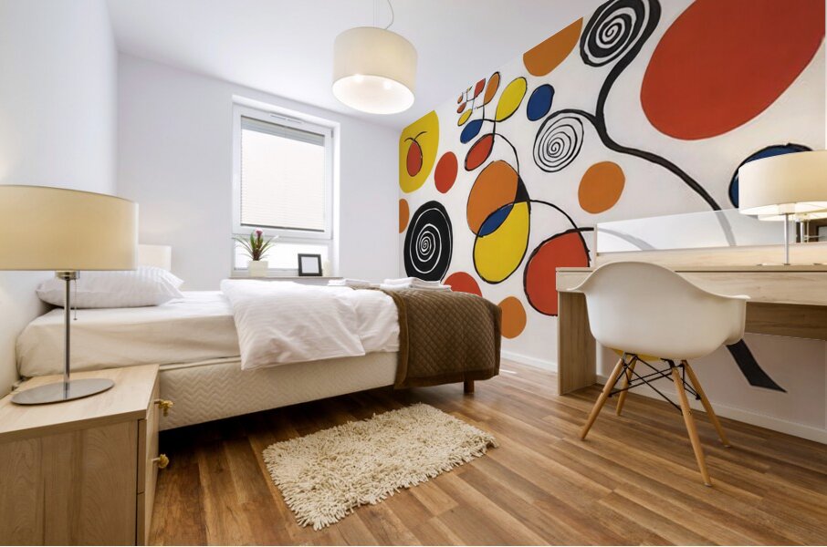 Alexander Calder 11 Mural print