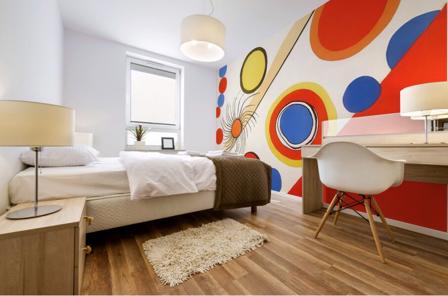 Alexander Calder 19 Mural print