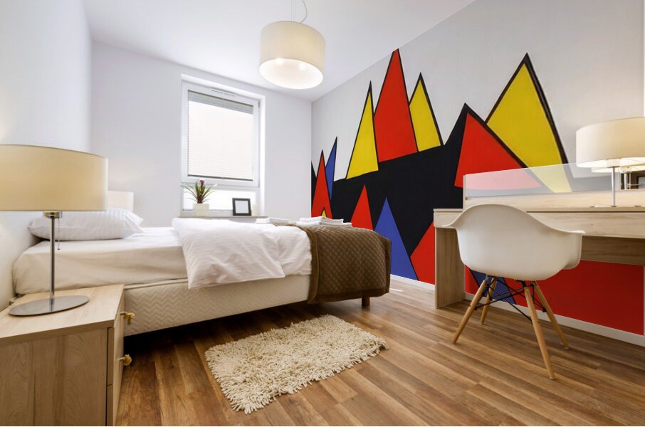 Alexander Calder 62 Mural print