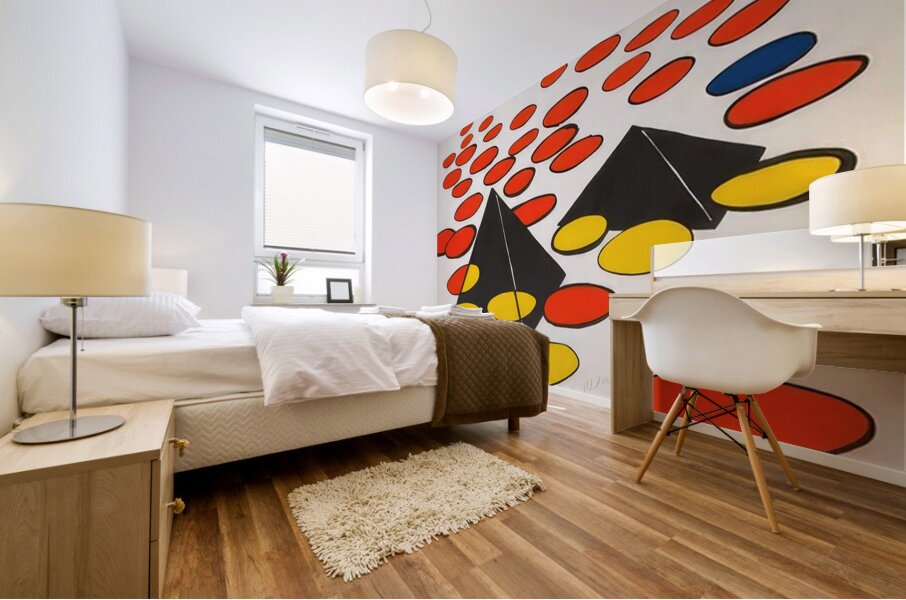 Alexander Calder 66 Mural print