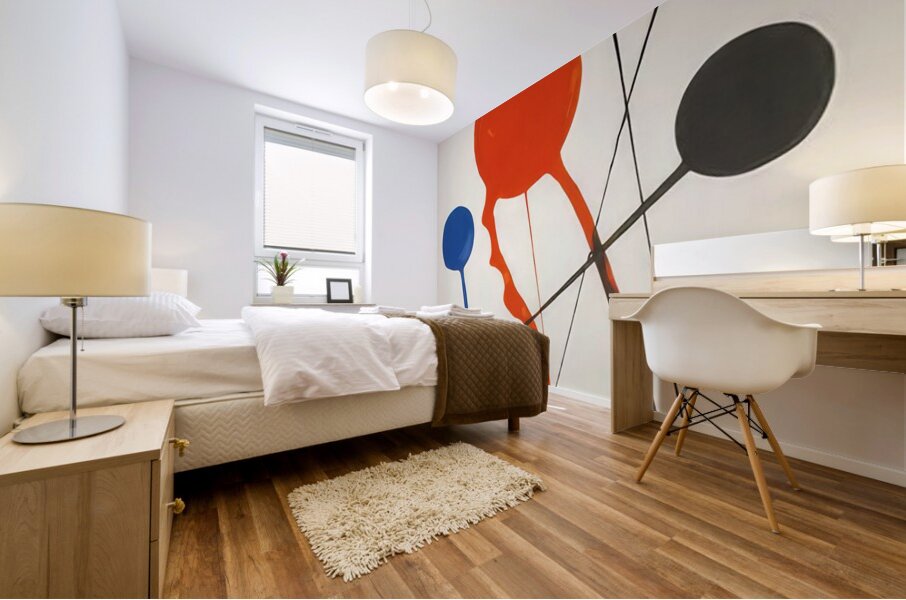 Alexander Calder 4 Mural print