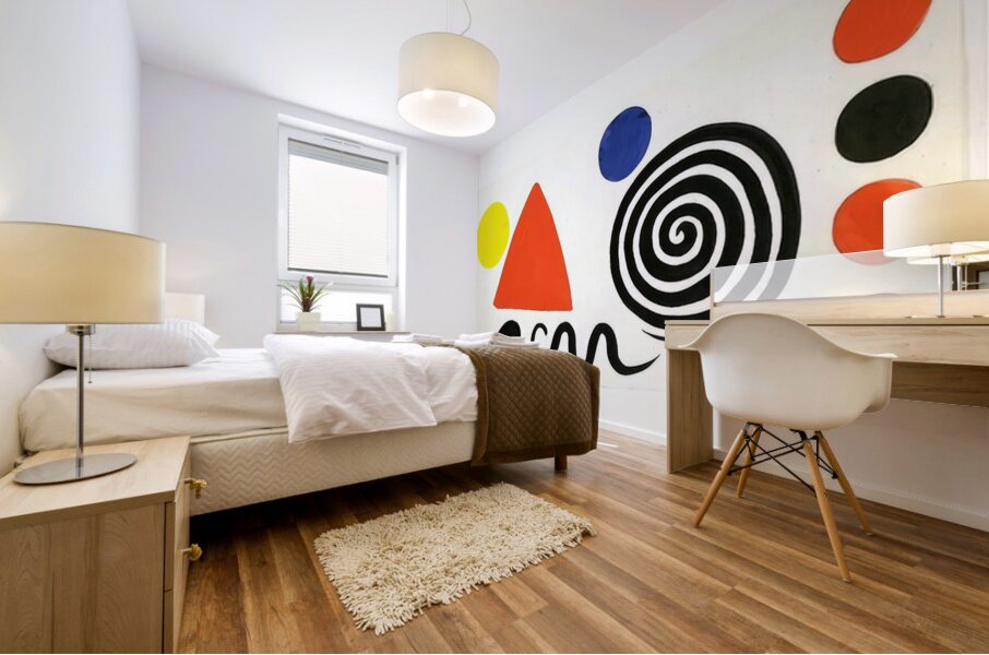 Alexander Calder 5 Mural print