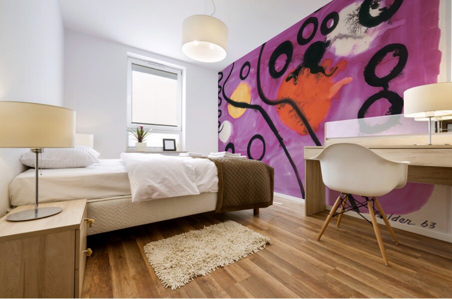 Alexander Calder 56 Mural print