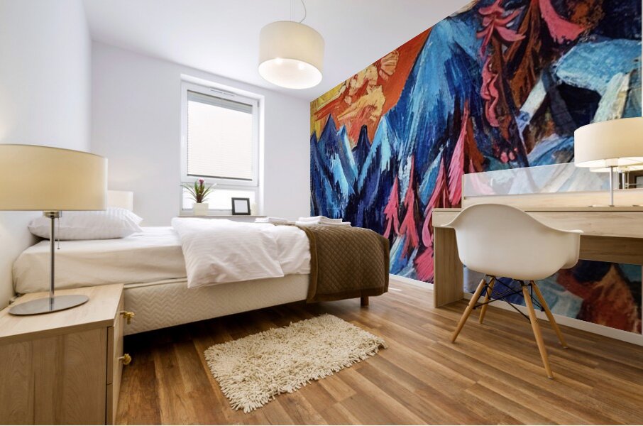 Ernst Ludwig Kirchner 47 Mural print