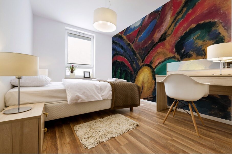 Alexej von Jawlensky 16 Mural print