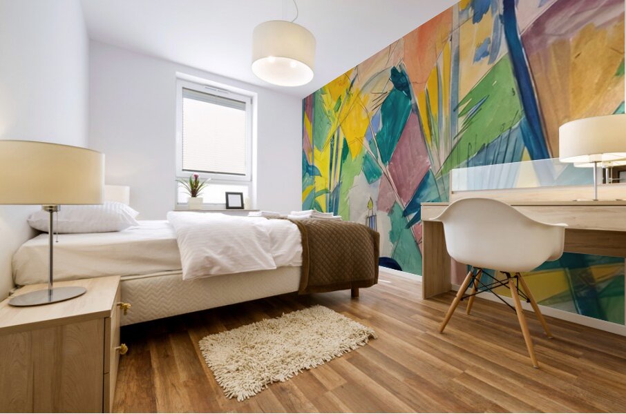 Aristarkh Lentulov 14 Mural print