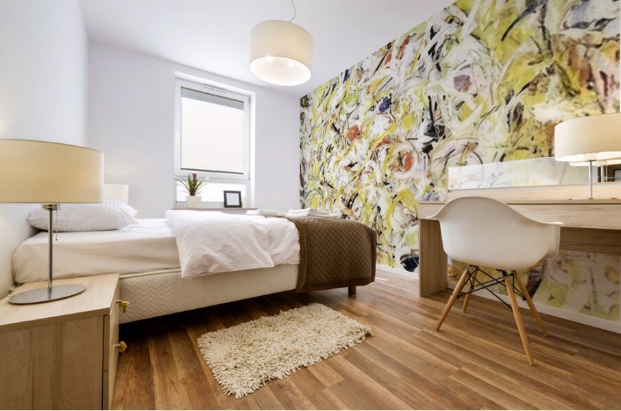 Jackson Pollock 3 Mural print