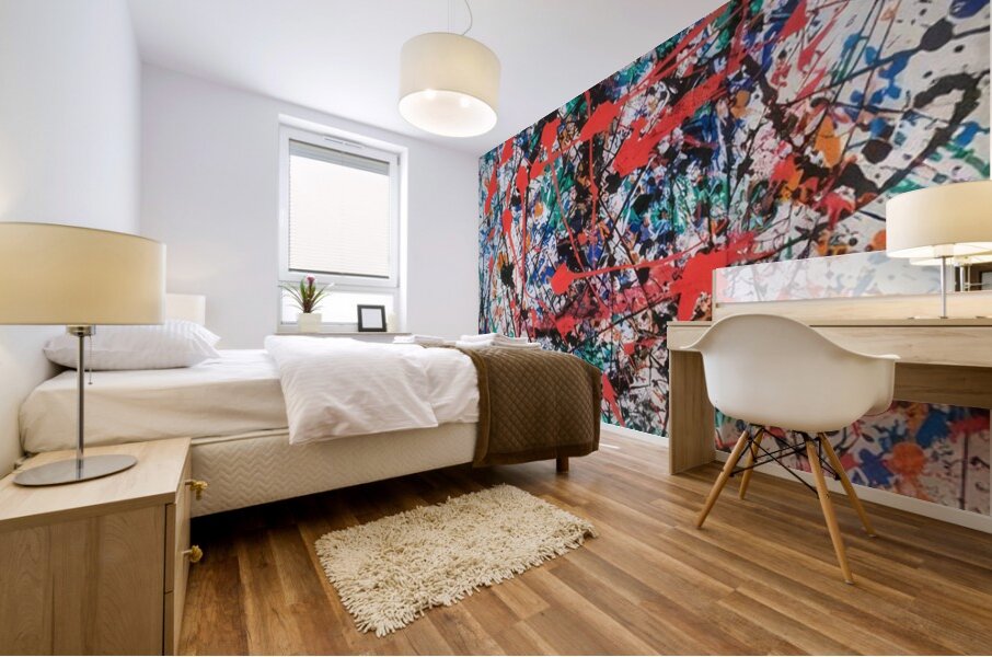 Jackson Pollock 14 Mural print