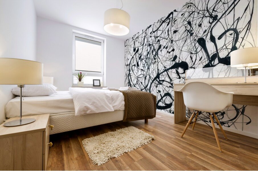 Jackson Pollock 45 Mural print