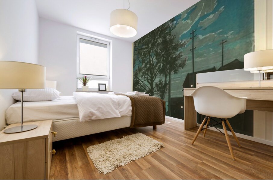 Hasui Kawase 6 Mural print