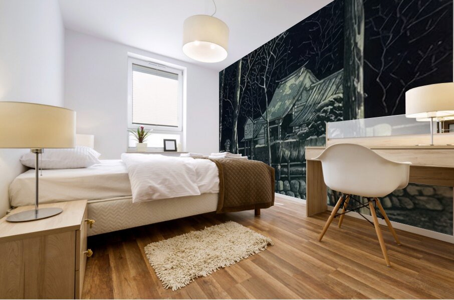 Hasui Kawase 24 Mural print