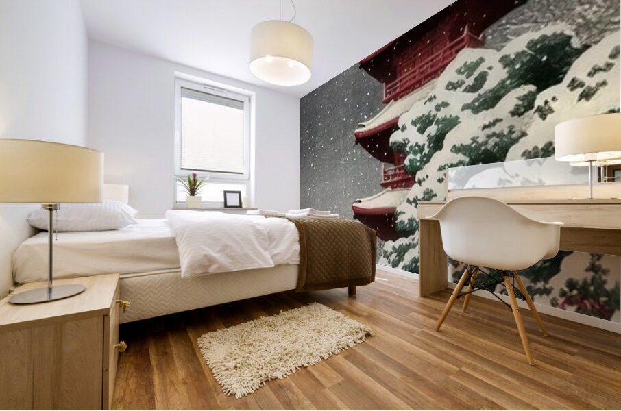 Hasui Kawase 4 Mural print