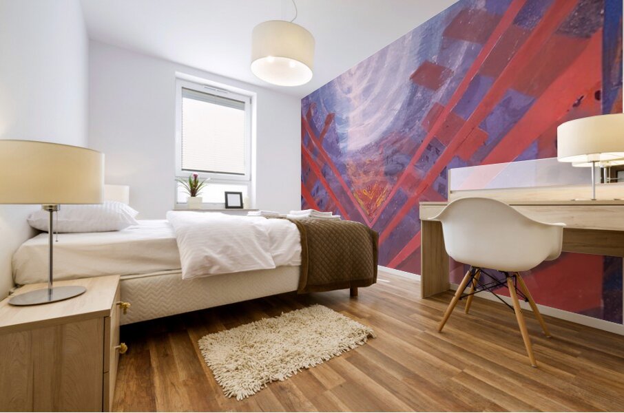 Luigi Russolo 8 Mural print