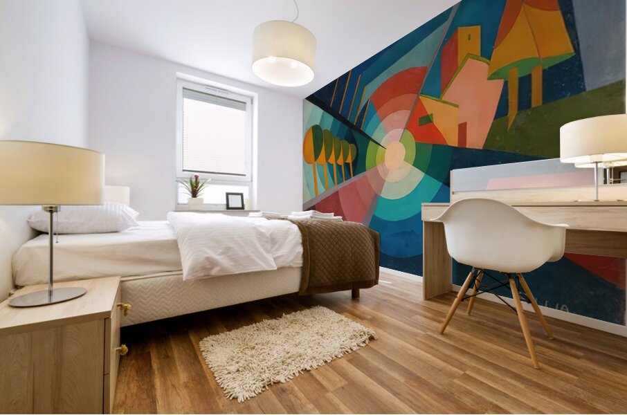 Luigi Russolo 2 Mural print