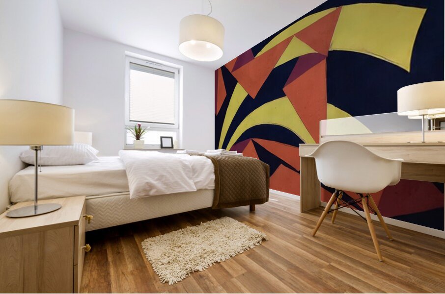 Luigi Russolo 14 Mural print