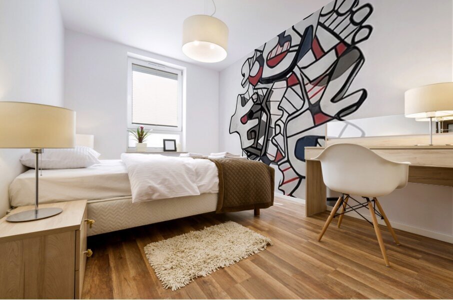 JEAN DUBUFFET 27 Mural print