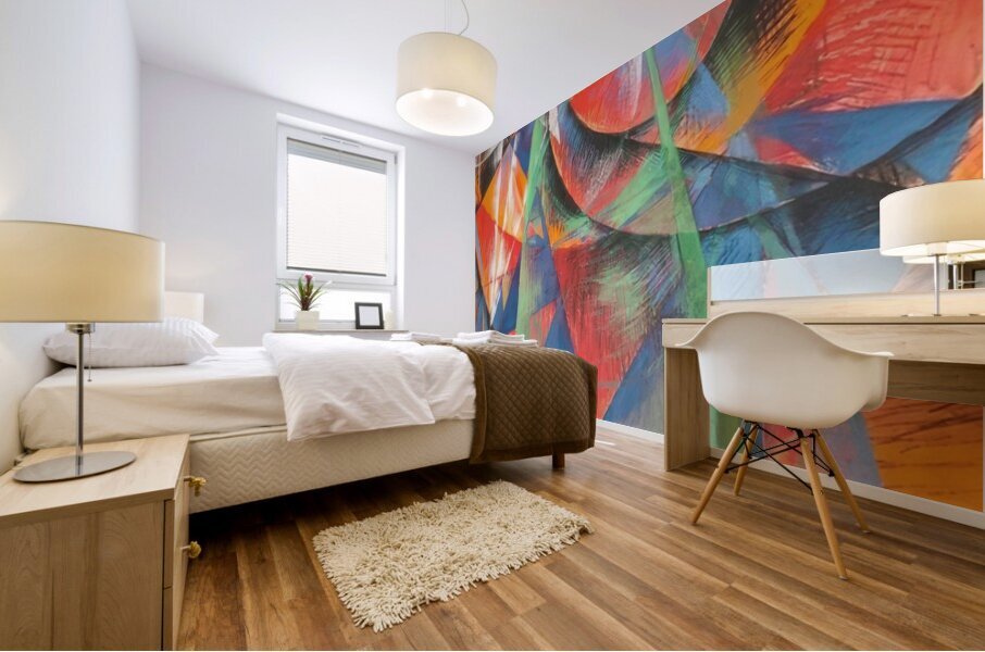 Artwork by Giacomo Balla  31 Mural print