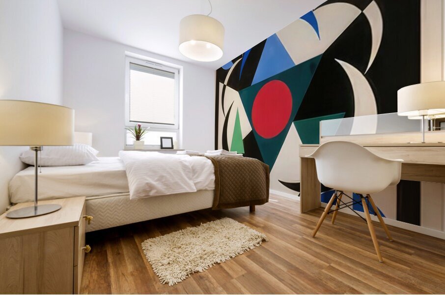 Auguste Herbin 12 Mural print