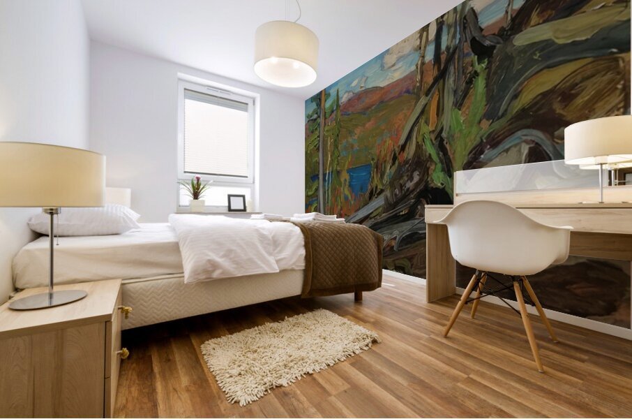 Manly Edward MacDonald   9 Mural print