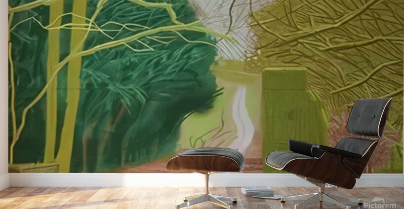 David Hockney 7 Wall Murals