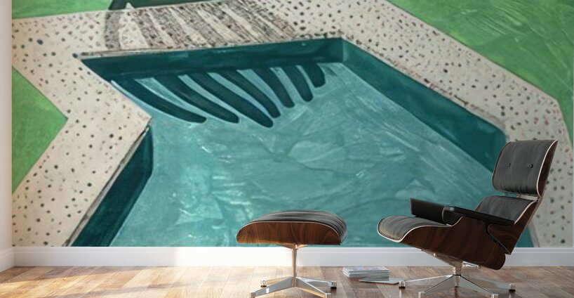 David Hockney 9 Wall Murals