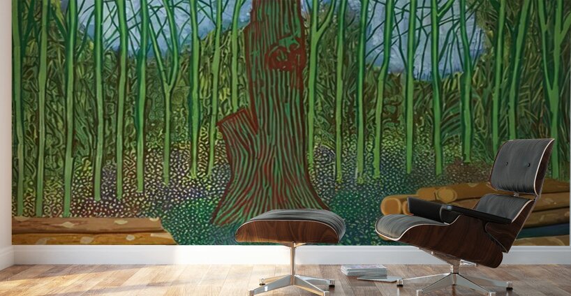 David Hockney 29 Wall Murals