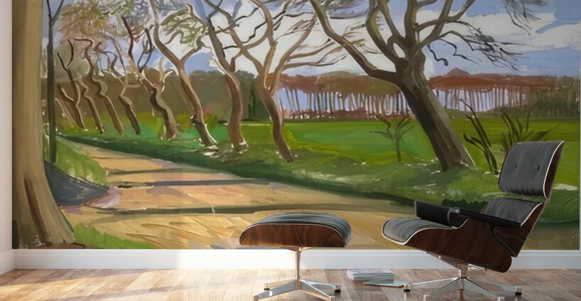 David Hockney Art Wall Murals