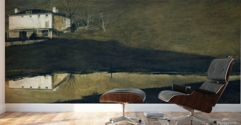 Brown Swiss   Contemporary Realism - Andrew Wyeth Wall Murals